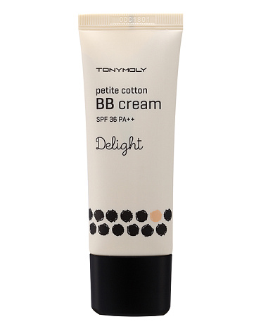 ББ крем тон 2 Delight Petit Cotton BB, Tony Moly 1