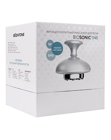 Антицеллюлитный массажер для тела Bio Sonic 1140, Gezatone 8