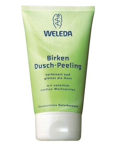 Берёзовый пилинг для душа, Weleda 1