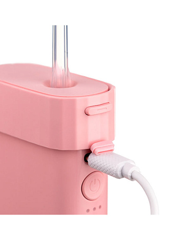 Ирригатор портативный RL410, цвет розовый, Revyline 4