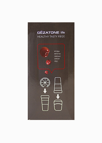 Блендер FB120 портативный 500W Gezatone 4