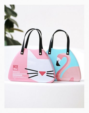Питательная омолаживающая тканевая маска Кошка, Beauty Style, 7 шт 7