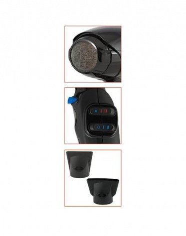 Фен Pro CARUSO ION BAB6510IRE, BaByliss Professional, 2400 W 2