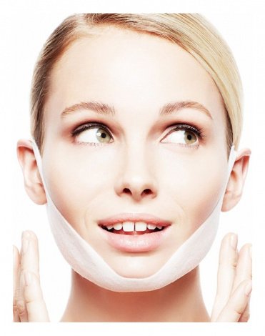 Моделирующая гелевая маска для подбородка Sharp Face Modeling Gel Patch, The Face Shop, 1.6 гр 2