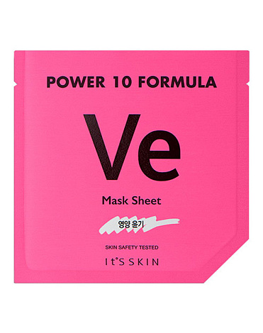 Тканевая маска "Power 10 Formula Ve" питательная, It's Skin, 25 мл 1