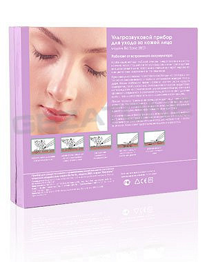 Аппарат для ультразвуковой чистки лица BioSonic 2000 Gezatone, модель KUS-2K 4
