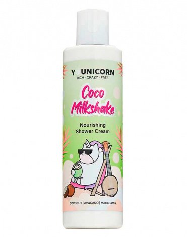 Питательный крем-гель для душа COCO MILKSHAKE/ Nourishing Shower Gel COCO MILKSHAKE 250 мл Younicorn 1