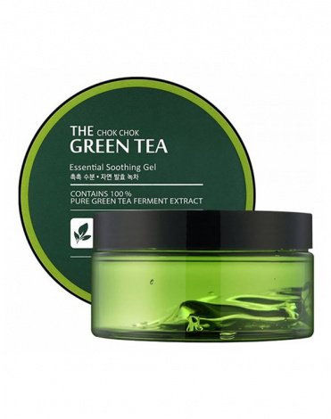 Увлажняющий гель с экстрактoм зелёного чая The Chok Chok Green Tea Essential Soothing Gel, Tony Moly 1