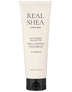 Маска для волос питательная с маслом ши Cold Pressed Shea Butter Real Change 240 мл Rated Green