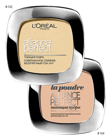 Пудра для лица ALLIANCE PERFECT, LOREAL 2