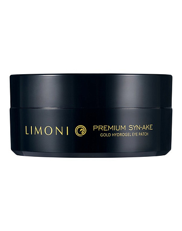 Антивозрастные патчи для век со змеиным ядом Gold Hydrogel Eye Patch Limoni, 60 шт 1