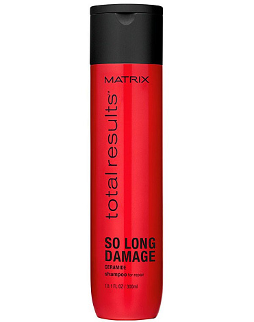 Шампунь для поврежденных волос с керамидами So Long Damage, Matrix 1
