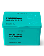 Увлажняющая тканевая маска для лица MOISTURE SOLUTION, 30 шт, LETIQUE COSMETICS