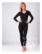 Женское термобелье, брюки "Шерсть+Шелк" (цвет черный), Cratex