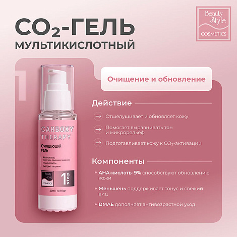Карбокситерапия набор антивозрастной "Carboxyl Therapy - Anti Aging" 3 х 30 мл Beauty Style 7