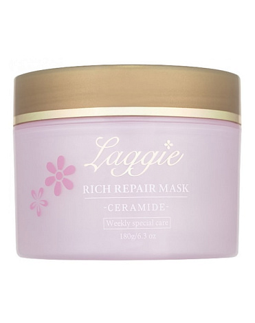 Интенсивная маска для сильно поврежденных волос Rich Ceramide Repair Mask, Laggie, 180 мл 1