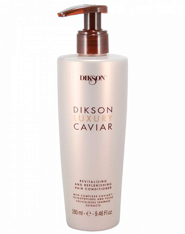 Концентрированный кондиционер с экстрактом черной икры Conditioner Luxury Caviar, Dikson 1