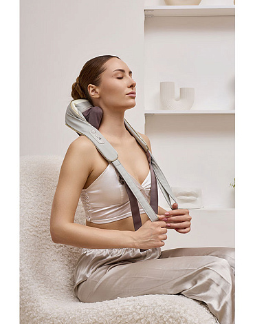 Массажер для шеи и плеч роликовый беспроводной ZenPro AMG496, Gezatone 4