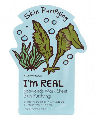 Тканевые маски I'm Real Mask Sheet, Tony Moly 3