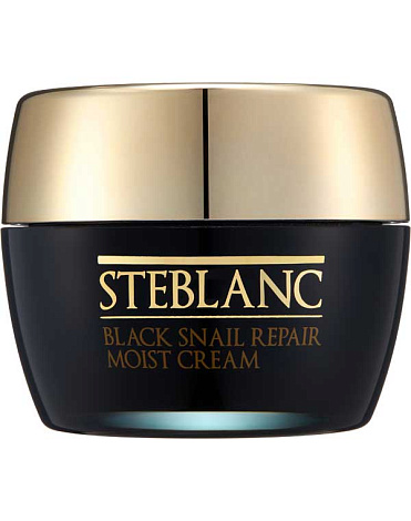 Увлажняющий крем для лица с муцином черной улитки Black Snail Repair Moist Cream Steblanc 1