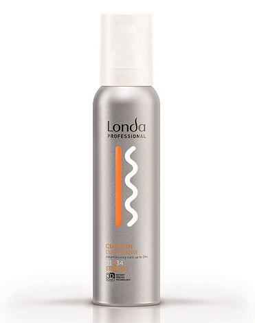 Мусс для кудрявых волос сильной фиксации Texture curls in, Londa 1