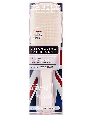 Расческа Tangle Teezer The Wet Detangler Fine & Fragile Pink Whisper 5