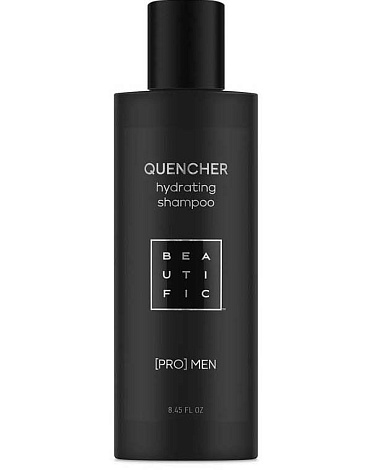 Шампунь для волос увлажняющий мужской Quencher Beautific 1