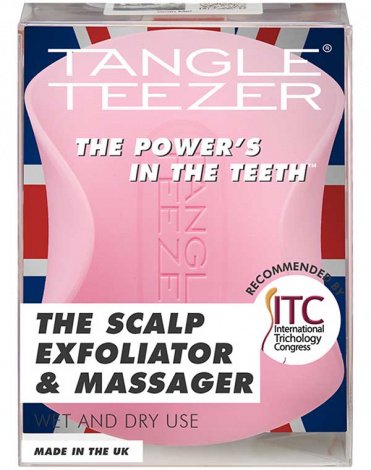 Щетка для массажа головы Tangle Teezer The Scalp Exfoliator and Massager Pretty Pink 8