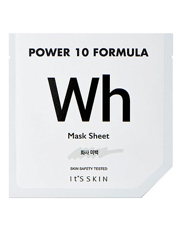 Тканевая маска "Power 10 Formula Wh" выравнивающая тон, It's Skin, 25 мл 1