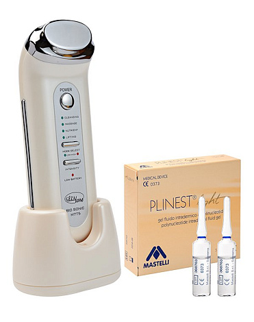 Набор "Домашняя гальваника" Gezatone m775 + Plinest Light Mastelli 2