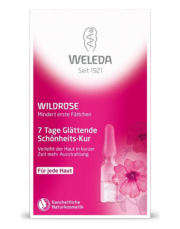 Розовый разглаживающий концентрат, Weleda 1