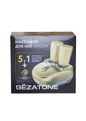 Массажер для ног с функцией прессотерапии Sky Step 4 в 1 AMG 719, Gezatone 4