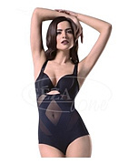Корректирующее белье Slim'n'Shape Diamond Bodysuit (комбидрес) черн., р. XL, Gezatone
