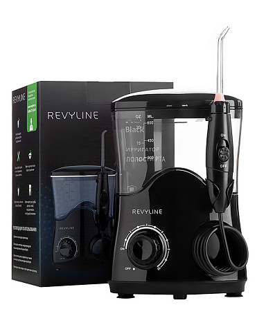 Ирригатор стационарный RL100, цвет черный, Revyline 9