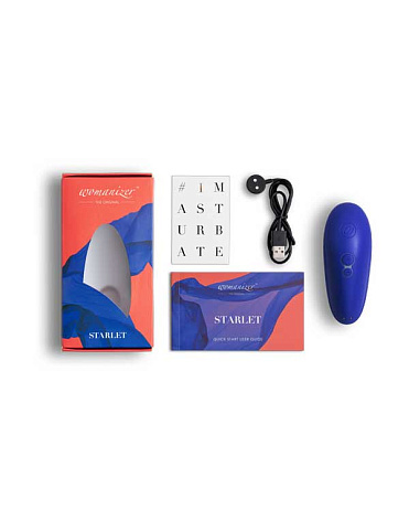 Стимулятор с уникальной технологией Pleasure Air Starlet 2, синий, Womanizer 4