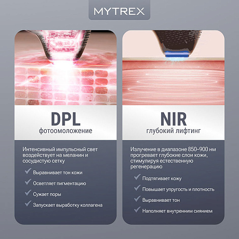 Аппарат для лифтинга и фотоомоложения с DPL, NIR и EMS MiRAY ONE MYTREX 12