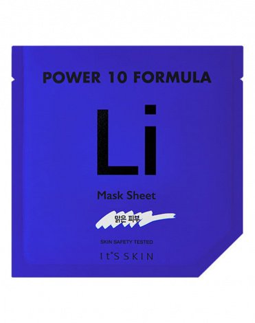 Тканевая маска "Power 10 Formula Li" успокаивающая, It's Skin, 25 мл 1