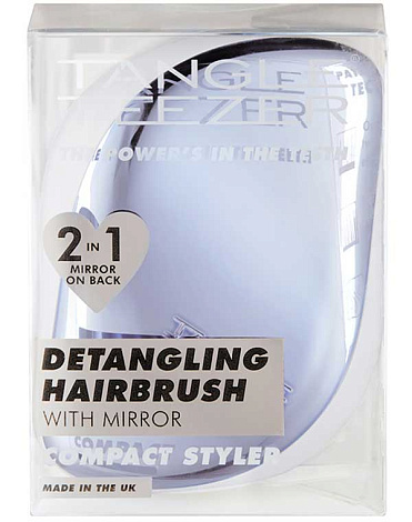 Расческа Tangle Teezer Compact Styler Mirror Blue с зеркалом 7