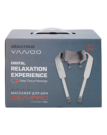 Массажер для шеи и плеч роликовый беспроводной ZenPro AMG496, Gezatone 15