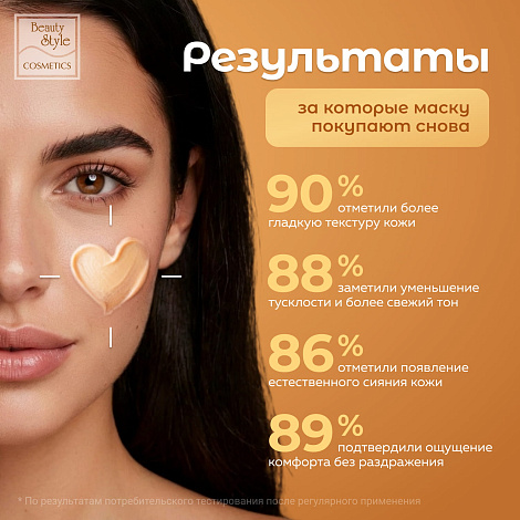 Ночная маска-пудинг с ананасом и папайей «Обновление и сияние», Beauty Style 13