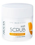 Скраб мягкий с маслом персика, ARAVIA Professional, 300 мл Скраб мягкий с маслом персика, ARAVIA Professional, 300 мл