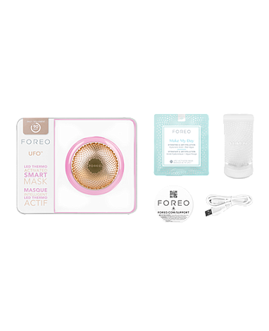 Смарт-маска для лица UFO Pearl Pink Foreo 4