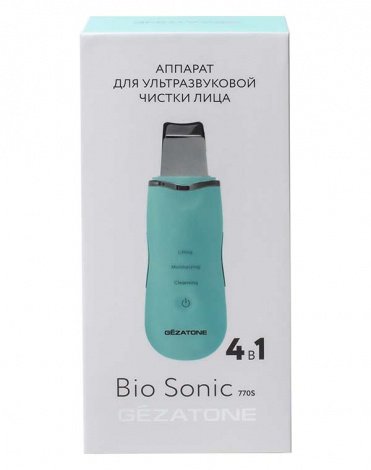Аппарат для ультразвуковой чистки и лифтинга Bio Sonic 770 S, Gezatone 3