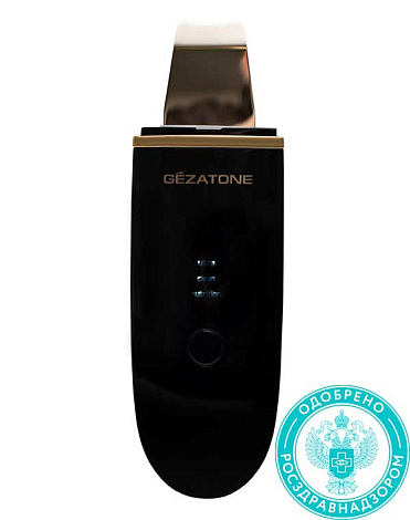 Аппарат для ультразвуковой чистки и лифтинга кожи лица Bio Sonic 1007, Gezatone - распродажа 1