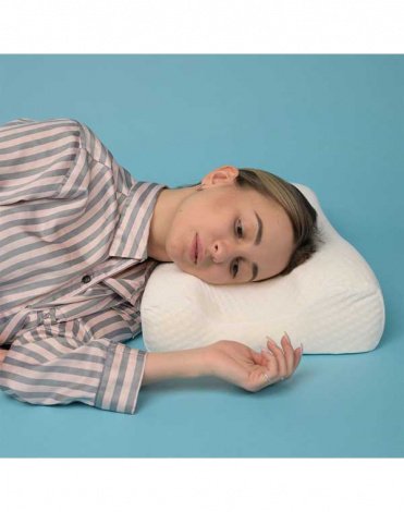 Ортопедическая подушка против морщин сна Perfecto (с наволочкой в комплекте) 4