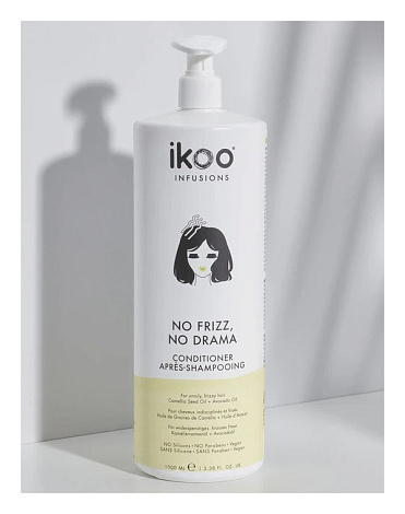 Кондиционер Разглаживающий No Frizz No Drama, IKOO 6