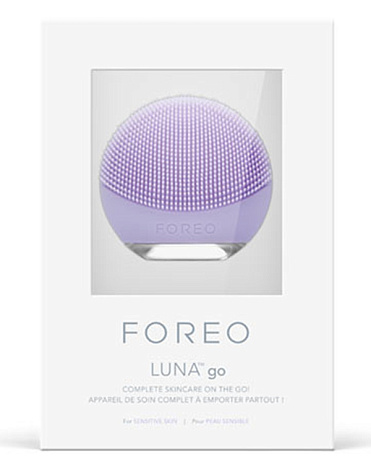 Компактная щетка для чистки лица и антивозрастного массажа LUNA Go Foreo 3