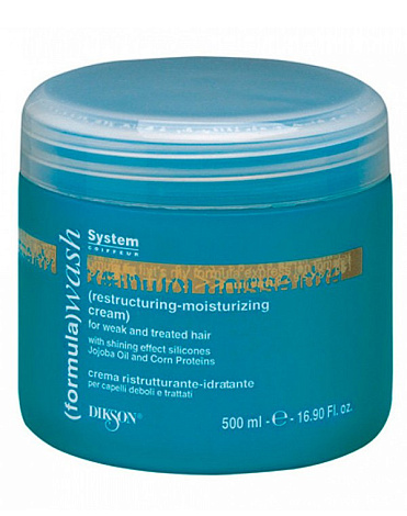 Восстанавливающая крем-маска сильного действия Cream Wash Restructuring-Mousturizing, Dikson 1