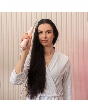 Аппарат дарсонваль для ухода за волосами BP-7000 (Biolift4 203) розовый, Gezatone 7