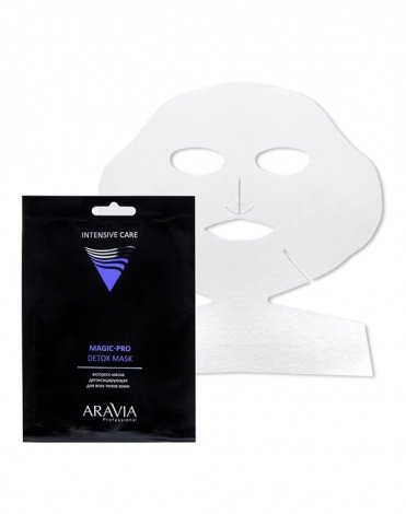Экспресс-маска детоксицирующая для всех типов кожи Magic – PRO DETOX MASK, ARAVIA Professional, 1 шт 3